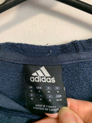 Navy Adidas Hoodie Men's Medium