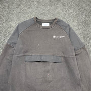 Black Champion Jumper Men's Medium