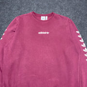 Red Adidas Jumper Men's XL