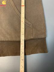 Brown Carhartt Hoodie Men's Large