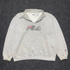 Grey Fila Jumper Men's Large