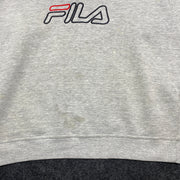 Grey Fila Jumper Men's Large