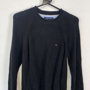 Black Tommy Hilfiger Knit Jumper Sweater Small