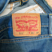 Blue Levi's 511 Denim Jeans W36