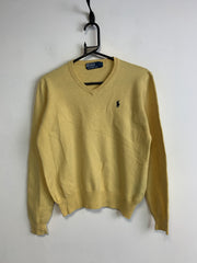 Yellow Polo Ralph Lauren Jumper Women's Large