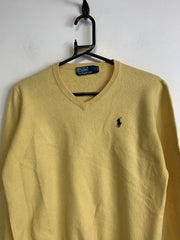 Yellow Polo Ralph Lauren Jumper Women's Large