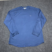 00s Blue Nike Jumper Men's Large