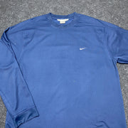 00s Blue Nike Jumper Men's Large