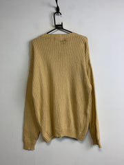 Vintage Yellow Chaps Knitwear Sweater Men's Large