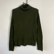 Green Lauren Ralph Lauren Turtleneck Sweater Knit Womens XL