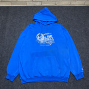 Blue Champion Hoodie Men's Large