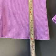 Purple Lauren Ralph Lauren Knit Jumper Sweater Turtleneck Womens Large