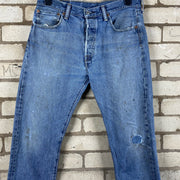 Blue Levi's 501 Denim Jeans W33