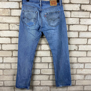 Blue Levi's 501 Denim Jeans W33