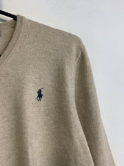 Beige Polo Ralph Lauren Knitwear Sweater Women's XL