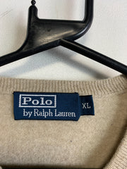 Beige Polo Ralph Lauren Knitwear Sweater Women's XL