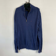 Blue Tommy Hilfiger Knit Jumper Sweater XL