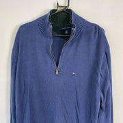 Blue Tommy Hilfiger Knit Jumper Sweater XL