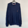 Vintage Blue Tommy Hilfiger Knit Jumper Sweater XL