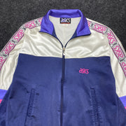 Purple/Pink Asics Jacket Women's Medium