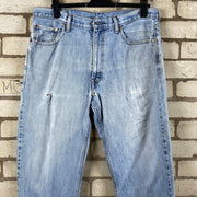 Blue Levi's 550 Denim Jeans W36