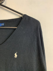 Black Polo Ralph Lauren Jumper Women's Medium