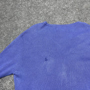 Purple Ralph Lauren Knitted Jumper Women's Large