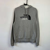 Grey North Face Hoodie Men's Small