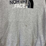 Grey North Face Hoodie Men's Small