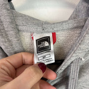 Grey North Face Hoodie Men's Small