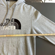 Grey North Face Hoodie Men's Small