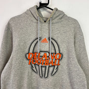 Grey Adidas Hoodie Women's Medium