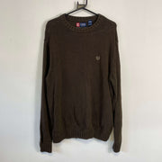 Brown Chaps Ralph Lauren Knit Jumper XL