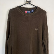 Brown Chaps Ralph Lauren Knit Jumper XL