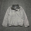 Grey North Face Jacket Women's Medium