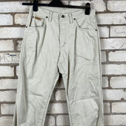 Light Khaki Wrangler Jeans W32