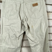 Light Khaki Wrangler Jeans W32