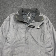 Grey North Face Jacket Women's Medium