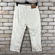 Y2K White Diesel Industry Jeans W38