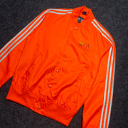 Orange Pharrell Williams Adidas Jacket Men's XS