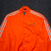 Orange Pharrell Williams Adidas Jacket Men's XS