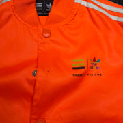 Orange Pharrell Williams Adidas Jacket Men's XS