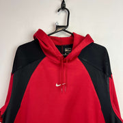 Black and Red Nike Hoodie Men's Medium