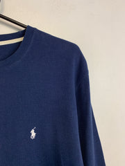 Navy Polo Ralph Lauren Knitwear Jumper Men's Large