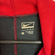 Black and Red Nike Hoodie Men's Medium