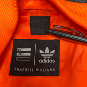 Orange Pharrell Williams Adidas Jacket Men's XS