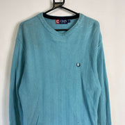 Blue Chaps Ralph Lauren Knit Jumper Large