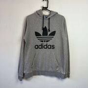 Grey Adidas Hoodie Men's Medium