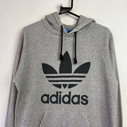 Grey Adidas Hoodie Men's Medium