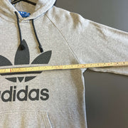 Grey Adidas Hoodie Men's Medium